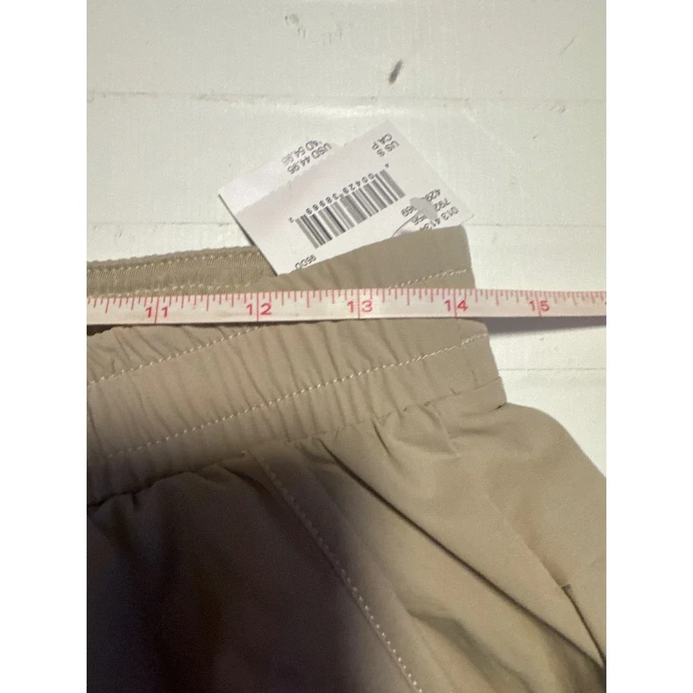 American‎ Eagle Shorts Mens Small Tan NWT Active Athletic Elastic Waist 28